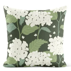 Hortensia – Kuddfodral Grön