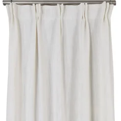 James offwhite gardiner – Modern linne-look med lyxigt fall