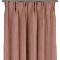 James rosa gardiner – Modern linne-look med lyxigt fall