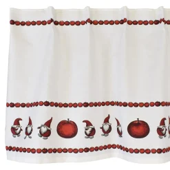 Juläpple bård gardinkappa metervara