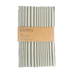 Karin grön bordsduk