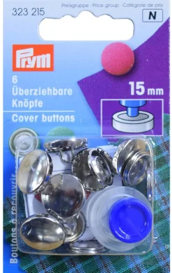 Klä-på-knapp 15 mm