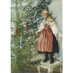 Konfekt kökshandduk - Carl Larsson
