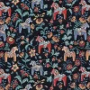 Leksand mini svart jacquard