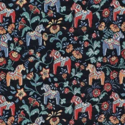 Leksand mini svart jacquard