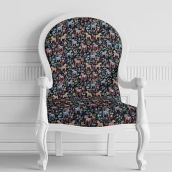 Leksand mini svart jacquard