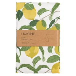 Limone bordsduk – Citronmönstrad för en somrig dukning