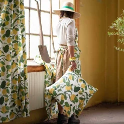 Limone kuddfodral – Citronmönstrat för en somrig känsla