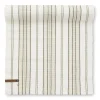 Linara beige löpare 35x120 cm – Randig bordslöpare