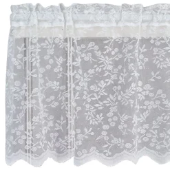Lize offwhite spets kappmetervara 50 cm – romantisk gardinkappa