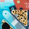 Öljetter 5mm guld