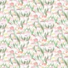 Ljuvligt rosa – blommigt tyg i mjuka rosa och gula toner