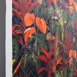 Lyx sammet dark jungle