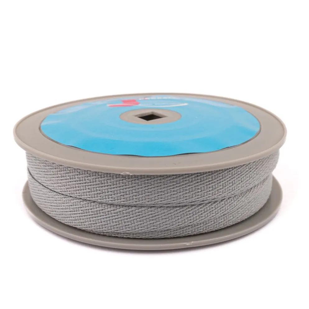 Möbelband slät grå 15mm