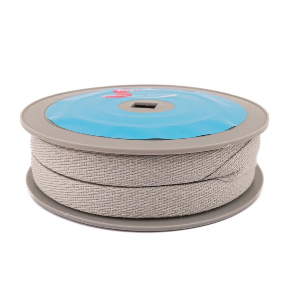 Möbelband slät ljusgrå 15mm