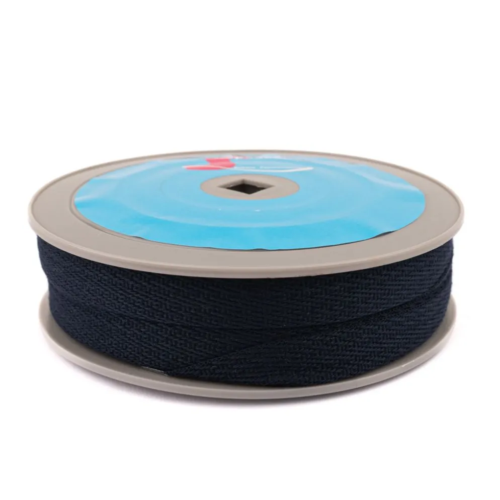 Möbelband slät mörkblå 15mm