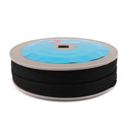 Möbelband slät svart 15mm