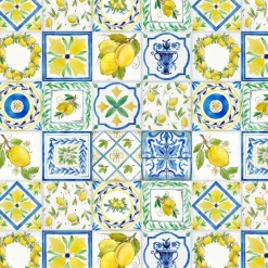 Mediterranean Mosaic tyg