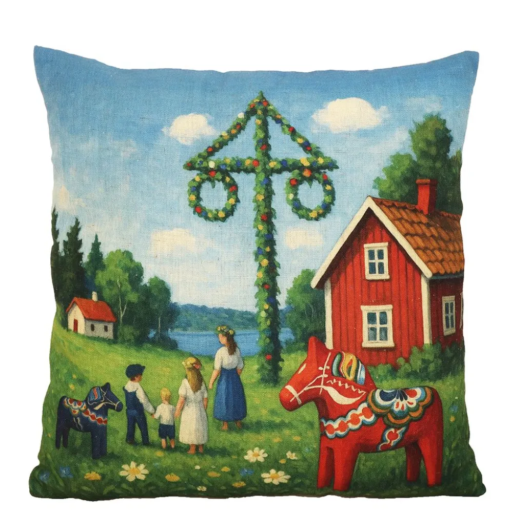 Midsommar kuddfodral