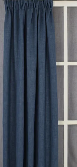 Milo denim gardiner – Tidlös design med fin struktur