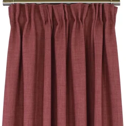 Milo marsala gardiner - Tidlös design med fin struktur