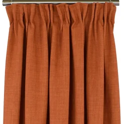 Milo orange gardiner - Tidlös design med fin struktur