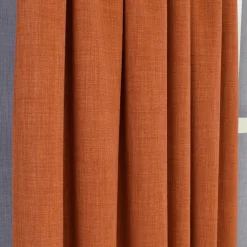 Milo orange gardiner - Tidlös design med fin struktur