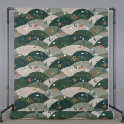 Mountain forest animals tyg