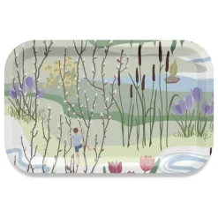 Naturens lycka pastell bricka