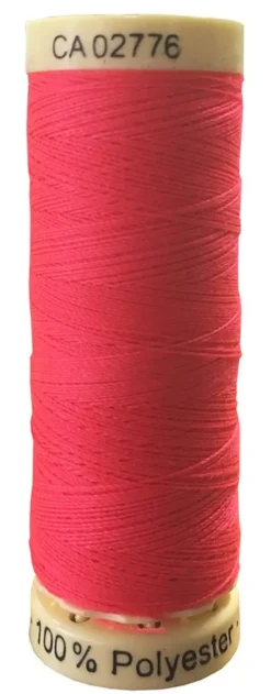 Neonrosa tråd