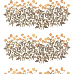 Ängsmark orange tyg