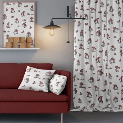 Nisses luva vit tyg