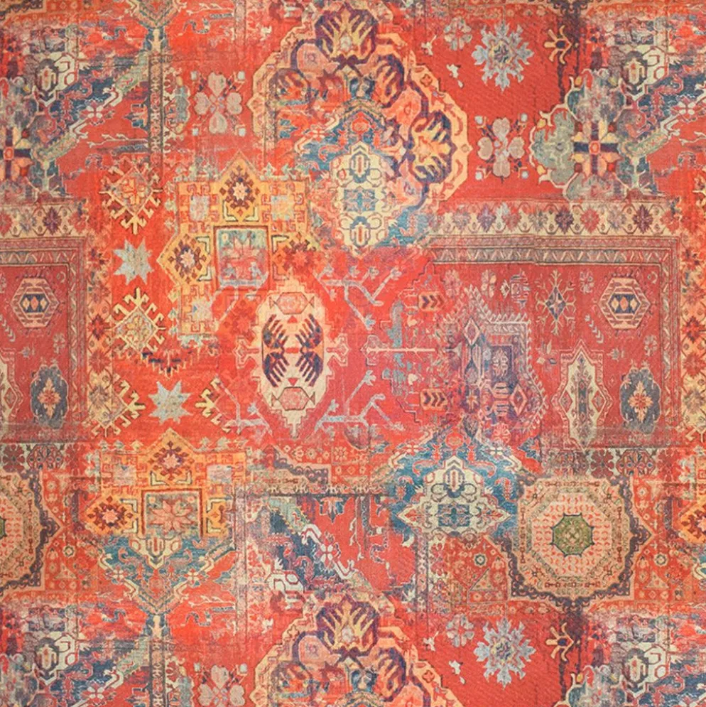 Oriental tyg - mönstrat tyg inspirerat av klassiska orientaliska mattor