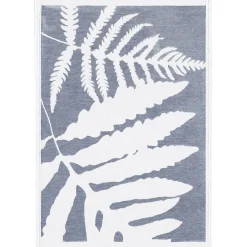 Ormbunkar 35X50 kökshandduk - Ekelunds Linneväveri