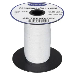 Persiennsnöre 1,4mm vit