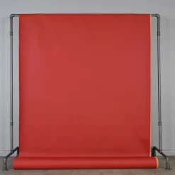 Plain röd fuskskinn
