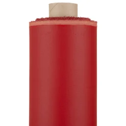 Plain röd fuskskinn