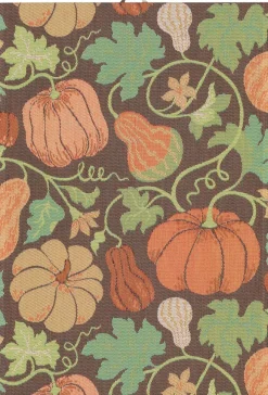 Plenty of pumpkins kökshandduk 35X50 - Ekelunds Linneväveri