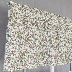 Prästkrage rosa gardinkappa metervara