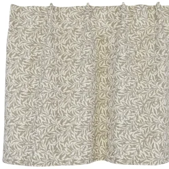 Ramas beige gardinkappa metervara med kvistar och blad