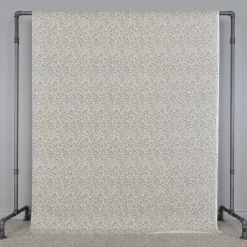 Ramas beige tyg med kvistar och blad