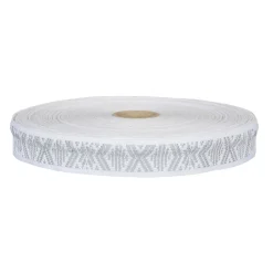 Reflexband Leksand vit 22 mm