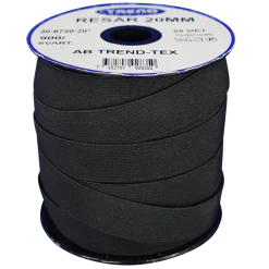 Resår 20mm svart