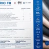 RIO Light Grey Fuskskinn | Certifierad, Slitstarkt & lättskött