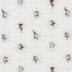 Snöflingan mini vit tyg