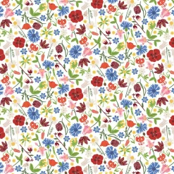 Solbacka blommig bordsduk