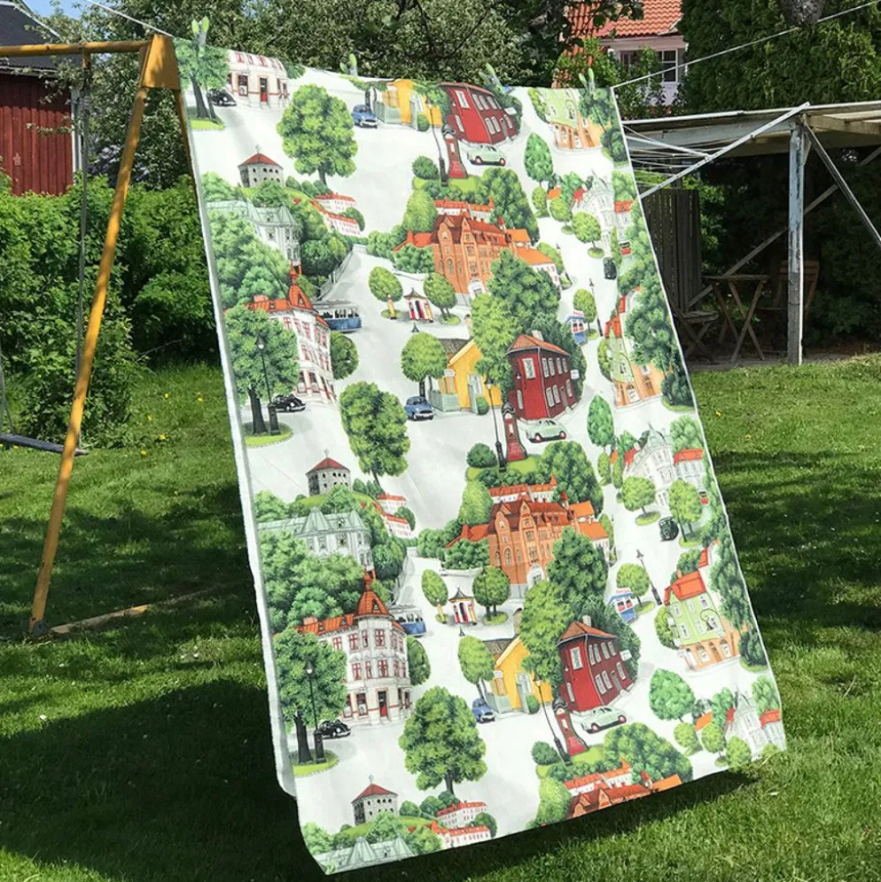 Sommarstad tyg