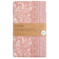 Sonia rosa textilvaxduk 140x250 cm – vattenavvisande duk i bomull