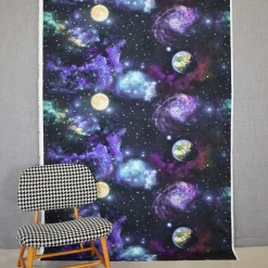 Space bomull tyg