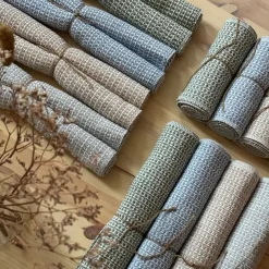 Sten recycle sand 15x140cm smal bordslöpare
